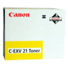 Original Canon Toner Cartridge yellow, 14000 Seiten